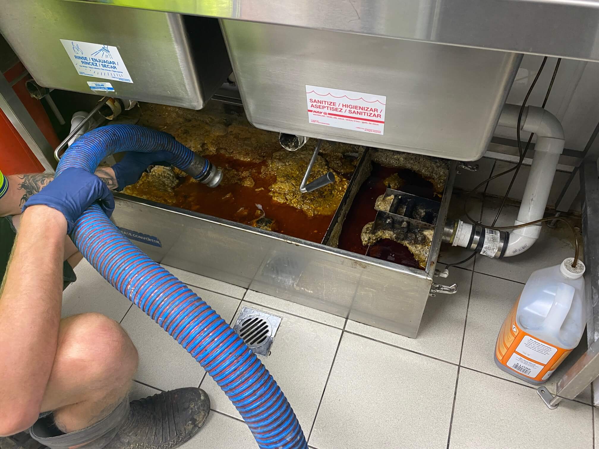 Grease Trap Cleaning in Gardner
